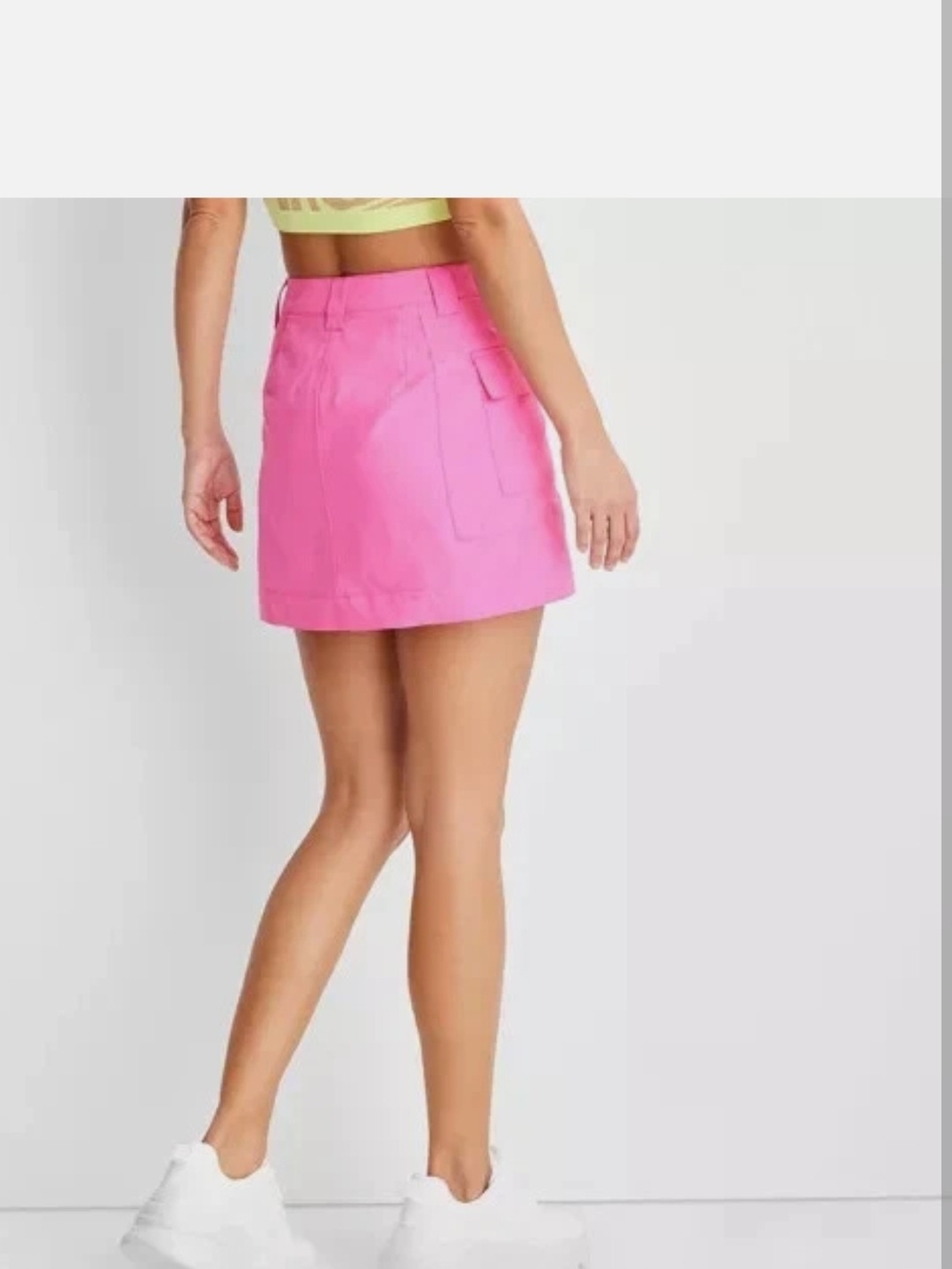 Future Collective Pink Circle Skirt — Casual Skater Style - Picture 5 of 8